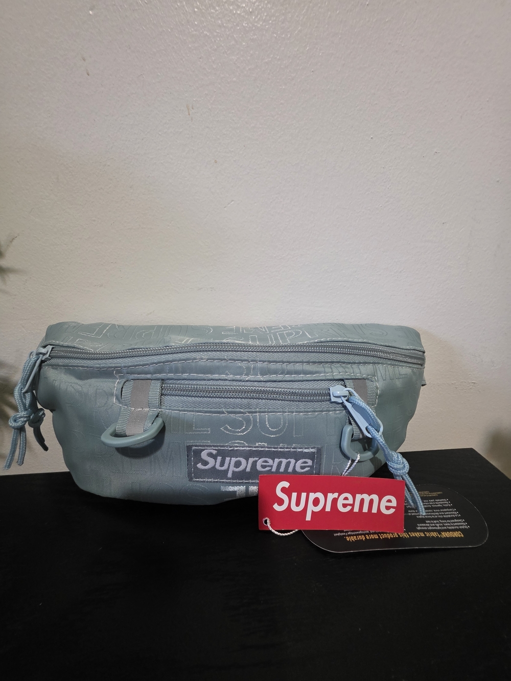 Supreme Light Blue Waist Bag
